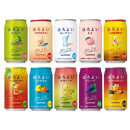 SPBC ほろよい 10種類のみくらべ オリジナルセット [ チューハイ 350ml×20本 ]